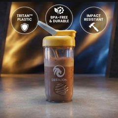 750ml Gym Shaker Bottle – Durable BPA-Free Protein Shake Cup with Mixing Ball for Supplements & Sports Use