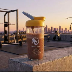 750ml Gym Shaker Bottle – Durable BPA-Free Protein Shake Cup with Mixing Ball for Supplements & Sports Use