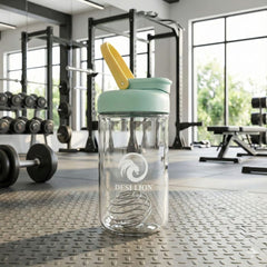 750ml Gym Shaker Bottle – Durable BPA-Free Protein Shake Cup with Mixing Ball for Supplements & Sports Use