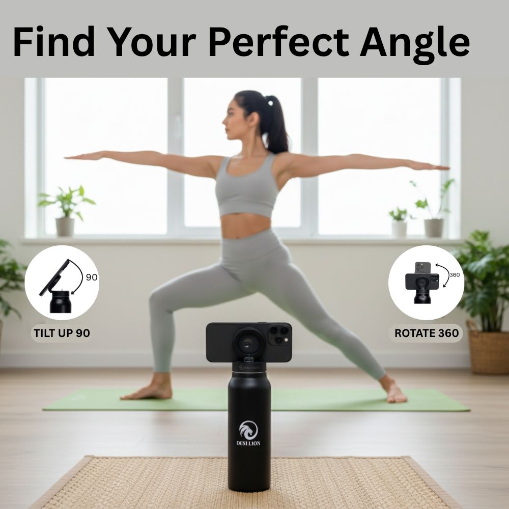 Magnetic Water Bottle 710ml – Hot & Cold Stainless Steel Flask