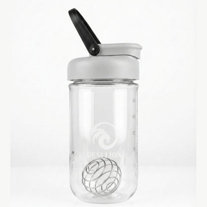 DESI LION Protein Shaker Bottle 750ml – Strong Tritan Build, BPA-Free, Leak-Proof, Easy to Clean with Stainless Mixing Ball