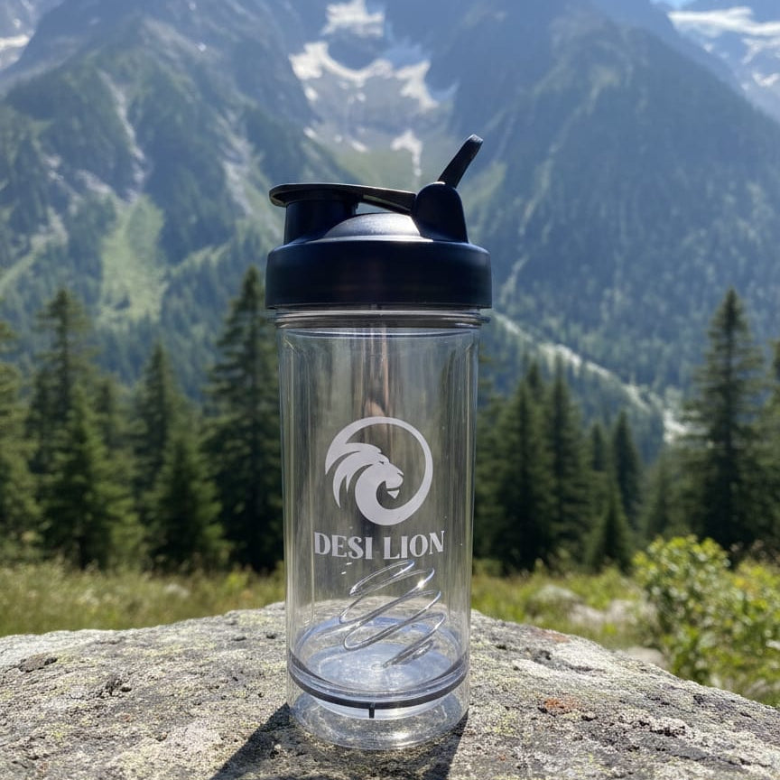 500ml Gym Shaker Bottle – Durable BPA-Free Protein Mixer Cup for Smooth Shakes, Gym, Fitness & Outdoor Training