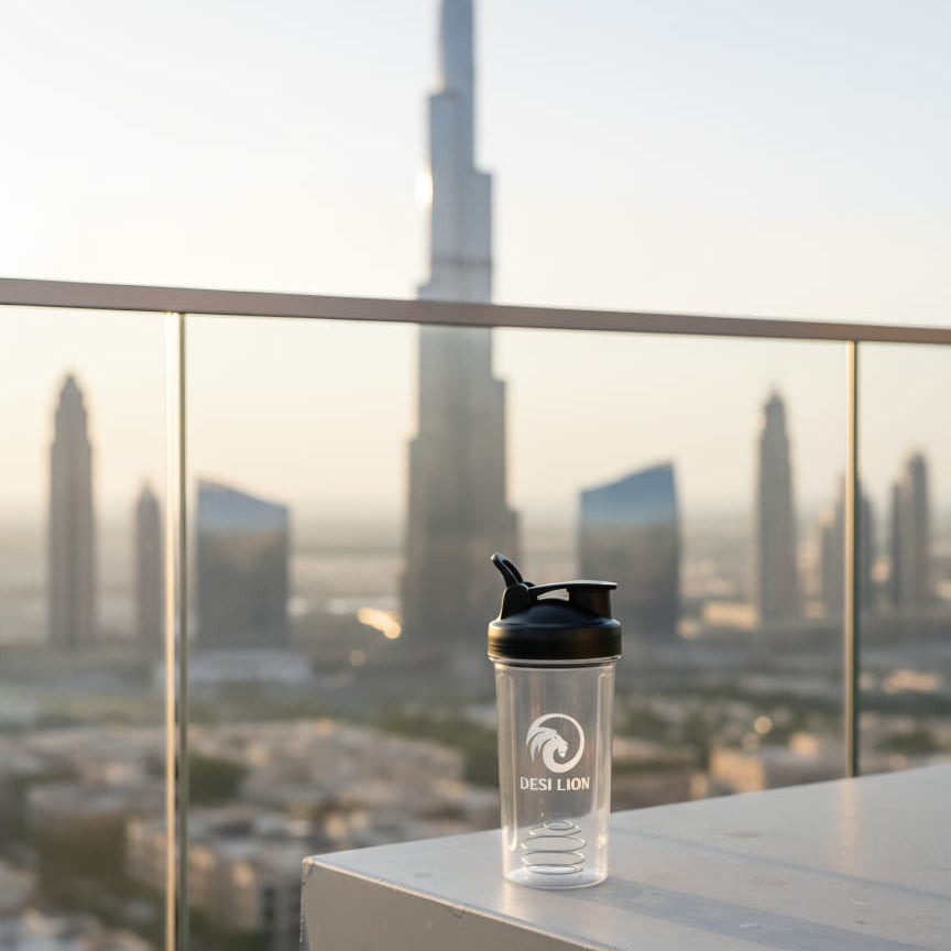 500ml Gym Shaker Bottle – Durable BPA-Free Protein Mixer Cup for Smooth Shakes, Gym, Fitness & Outdoor Training