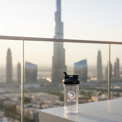 500ml Gym Shaker Bottle – Durable BPA-Free Protein Mixer Cup for Smooth Shakes, Gym, Fitness & Outdoor Training