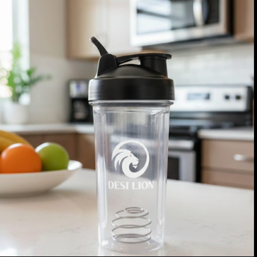500ml Gym Shaker Bottle – Durable BPA-Free Protein Mixer Cup for Smooth Shakes, Gym, Fitness & Outdoor Training