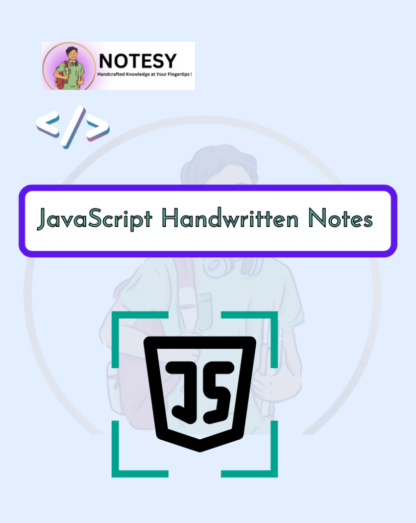 Javascript Handwritten Notes