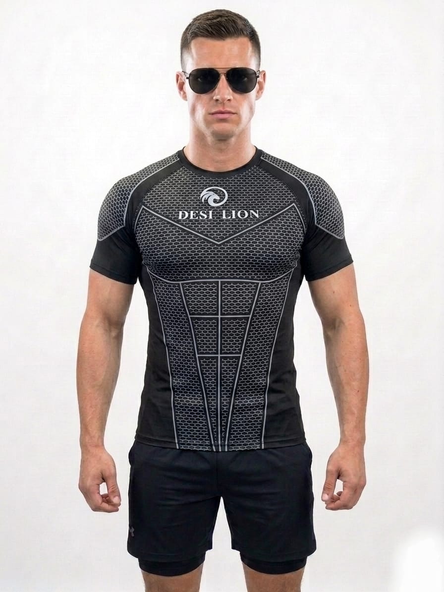 Men's Gym T Shirts Quick Dry Cooling Fitness Workout Sports | Breathable - Image 3